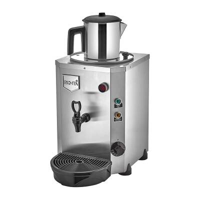 Remta DE14 Jumbo Çay Makinesi, Tek Demlikli, 9 L, Elektrikli, Krom - 1