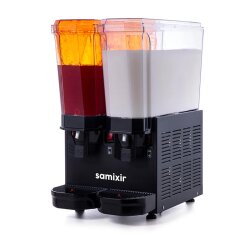 Samixir 40.SMY Klasik Twin Soğuk İçecek Dispenseri, 20+20 L, Fıskiyeli ve Karıştırıcılı - 2
