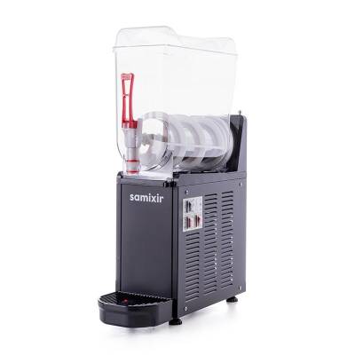 Samixir SLUSH12 Mono Ice Slush Granita Milkshake ve Soğuk Meyve Suyu Dispenseri, 12 L, Siyah - 2