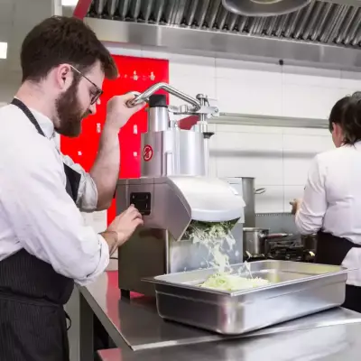 Sammic CA-41 Active Seri Sebze Doğrama Makinesi, Geniş Ağızlı, Sabit Hızlı, 550 W, 650 Kg/h, 1050719 - 2