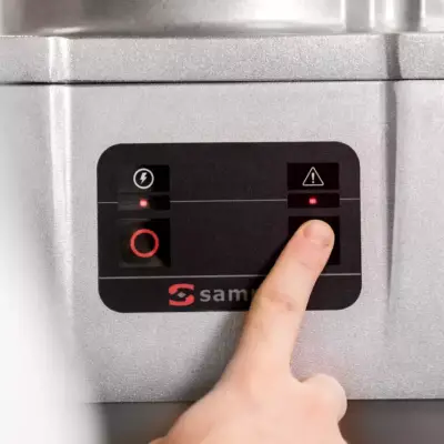 Sammic CA-41 Active Seri Sebze Doğrama Makinesi, Geniş Ağızlı, Sabit Hızlı, 550 W, 650 Kg/h, 1050719 - 4