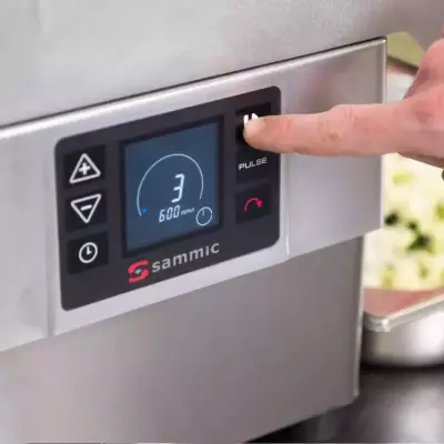 Sammic CA-4V Active Seri Sebze Doğrama Makinesi, Geniş Ağızlı, Hız Ayarlı, 1500 W, 650 kg/h, 1050796 - 3