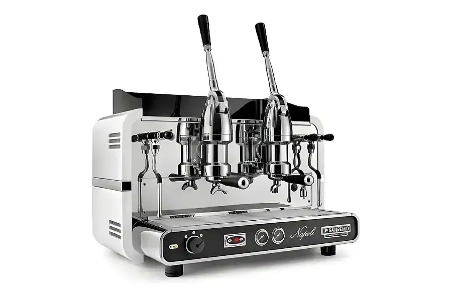 Sanremo Napoli Espresso Kahve Makinesi , 2 Gruplu, Beyaz
