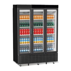 Senox SDS-1510 Dik Tip Kanopili Market Teşhir Dolabı, 3 Kapılı - Senox