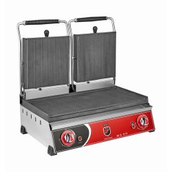 SilverInox 2132 Tost Makinesi, Çift Kapaklı, 20 Dilim, Elektrikli - Silverinox
