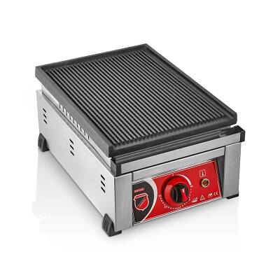 SilverInox 2149 Döküm Izgara, 30 cm, Elektrikli - 1
