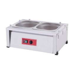 SilverInox BM02 Camsız Benmari, 2'li, Elektrikli - Silverinox