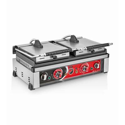 SilverInox SS-20D Style Çift Kapaklı Tost Makinesi, 20 Dilim, Elektrikli - 2