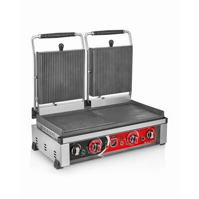 SilverInox SS-20D Style Çift Kapaklı Tost Makinesi, 20 Dilim, Elektrikli - 1