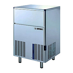 Simag SDH 100 AS Hazneli Parmak Buz Makinesi, 100 kg/gün Kapasiteli, 30 kg Hazneli - Simag