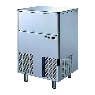 Simag SDH 100 AS Hazneli Parmak Buz Makinesi, 100 kg/gün Kapasiteli, 30 kg Hazneli - 1