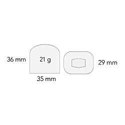 Simag SDH 64 AS Hazneli Parmak Buz Makinesi, 62 kg/gün Kapasiteli, 20 kg Hazneli - 2
