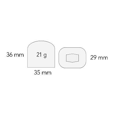 Simag SDH 84 AS Hazneli Parmak Buz Makinesi, 92 kg/gün Kapasiteli, 30 kg Hazneli - 3