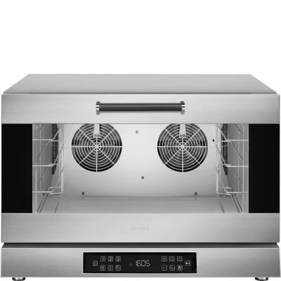 Smeg ALFA420E1HDS Konveksiyonlu Pasta Fırını, 4 Adet 60x40 cm Tepsi Kapasiteli - 1