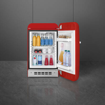 Smeg FAB5RRD5 Retro Minibar Buzdolabı, 40 Litre - 3