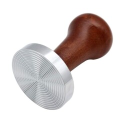 Spiral Tabanlı Ahşap Saplı Tamper 58 mm (SWHTA-58) - ANT