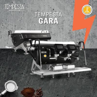 Tempesta Saep Gara Tam Otomatik Profesyonel Espresso Kahve Makinesi, 2 Gruplu - 3