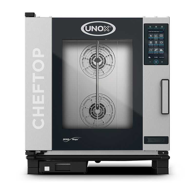 Unox Cheftop Plus Combi Fırın, 7 GN 1/1 Kapasiteli, Gazlı