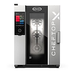 Unox CHEFTOP-X Digital.ID Kombi Fırın, GN 1/1 10 Tepsi Kapasiteli, Elektrikli - Unox