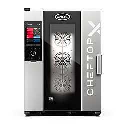 Unox CHEFTOP-X Digital.ID Kombi Fırın, GN 1/1 6 Tepsi Kapasiteli, Elektrikli - Unox