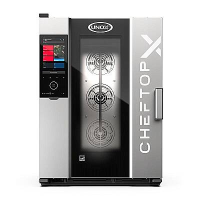 Unox CHEFTOP-X Digital.ID Kombi Fırın, GN 1/1 6 Tepsi Kapasiteli, Elektrikli - 1