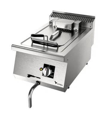 Vital EFP6010 600 Seri Elektrikli Fritöz (400x630x280) 10 Litre Kapasiteli - 1