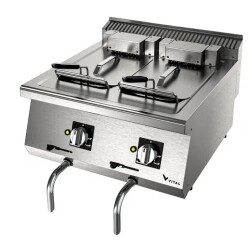 Vital EFP6020 600 Seri Elektrikli Fritöz (600x630x280) 20 Litre Kapasiteli - Vital