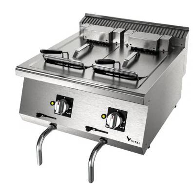 Vital EFP6020 600 Seri Elektrikli Fritöz (600x630x280) 20 Litre Kapasiteli - 1