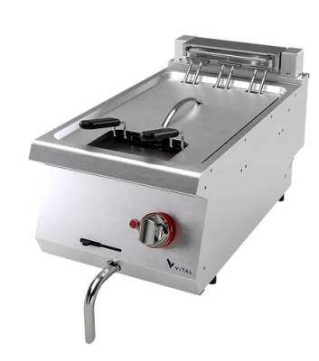Vital EFP7010 700 Seri Elektrikli Fritöz (400x730x280) 13 Litre Kapasiteli - 1