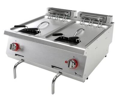 Vital EFP7020 700 Seri Elektrikli Fritöz (800x730x280) 26 Litre Kapasiteli - 1