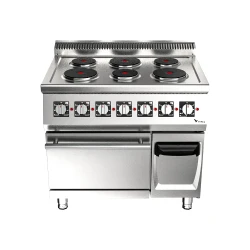 Vital EKF6030 Elektrikli Kuzine 6 Yuvarlak Pleyt + 1 Fırın (900x630x850) - 2