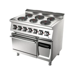 Vital EKF6030 Elektrikli Kuzine 6 Yuvarlak Pleyt + 1 Fırın (900x630x850) - 1