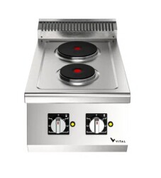 Vital EKO6010 Elektrikli Ocak 2 Yuvarlak Pleyt (400x630x280) - 2