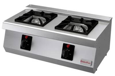 Vital GSO202-ECO Gazlı Set Üstü Ocaklar, 600x350x250 mm - 1