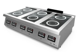 Vital IKO7030 700 Seri İndüksiyon Ocak 6 Bölmeli (1200x730x280) - Vital
