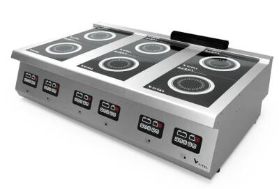 Vital IKO7030 700 Seri İndüksiyon Ocak 6 Bölmeli (1200x730x280) - 1