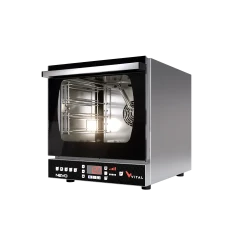 Vital NEVO-02E Elektrikli Konveksiyonlu Dijital Patisserie Fırın, 4 x GN 2/3 Tepsi Kapasitesi - Vital