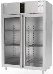 Vital VBD P140A-G Dik Tip İki Cam Kapılı Buzdolabı, 1200 Lt - Vital