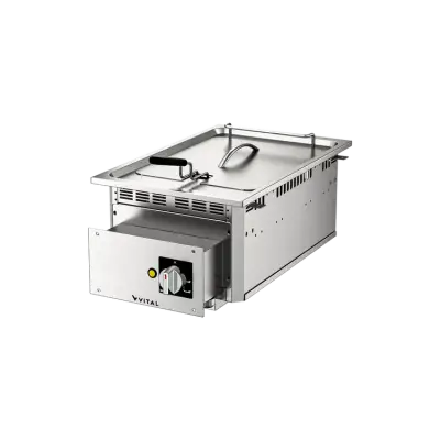 Vital VDRP-EFP10 Elektrikli Fritöz, 13 Litre, 400x625x250 mm - 2