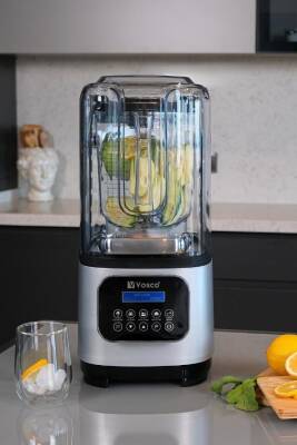 Vosco HS-212C Dijital Soundproof Kapaklı Pro Blender, 2200 W, 2 L - 2