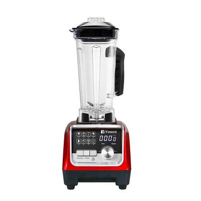 Vosco VHS-206C Pro Dijital Buz Kırıcı Bar Blender, 2 L, 2200 W, Kırmızı - 1
