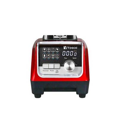 Vosco VHS-206C Pro Dijital Buz Kırıcı Bar Blender, 2 L, 2200 W, Kırmızı - 4