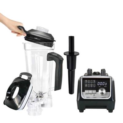 Vosco VHS-206C Pro Dijital Buz Kırıcı Bar Blender, 2 L, 2200 W, Kırmızı - 3