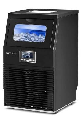 Vosco VSC-23C Hazneli Buz Makinesi 23 Kg/Gün Küp Buz Siyah - 2