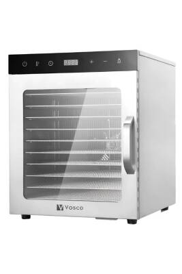 Vosco VSS-10H Sebze & Meyve Kurutma Makinesi, 10 Tepsili, 800 W - 1