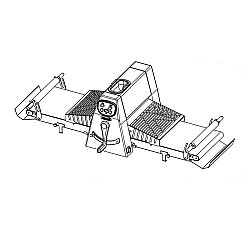 Zanolli Sirio Kanatlı Set Üstü Hamur Açma Makinesi, 600/1200 mm - 2